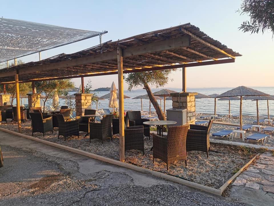 Camping Drepanos Igoumenitsa Exteriör bild